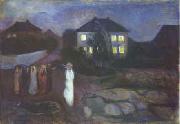Edvard Munch The Storm oil painting picture wholesale